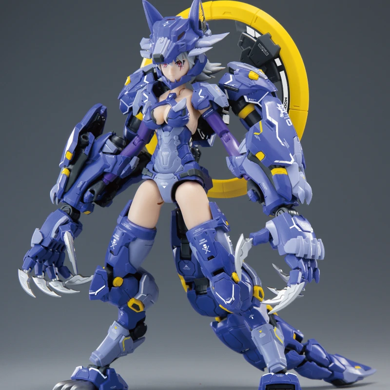 

Imperial Mold Road Jin Yi Wei Fenrir White Tiger Machine Lady 1/12 Assembled Model ATKGIR Movable Doll Model Toy Doll Gifts