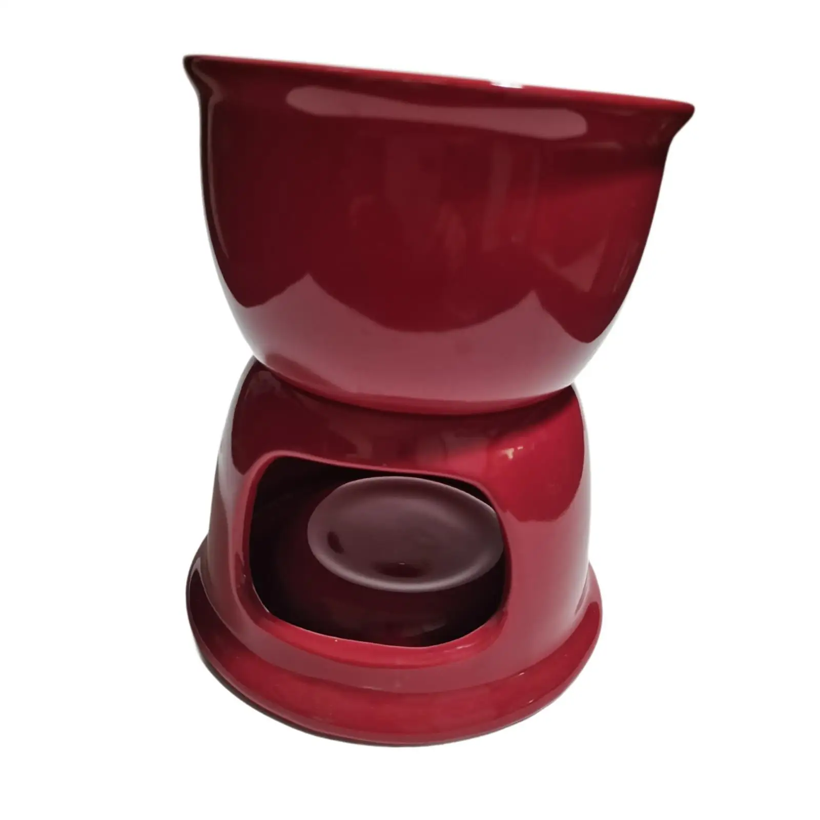 Chocolate Fondue Pot Ceramic Melt Hot Pot Bowl for Party Engagement Birthday