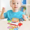 Cash Register Toy Cashier Pretend Play With Calculator Colorful Children's Supermarket Checkout Role-Play Cashier Set For Kid Bo 3