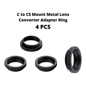 CCTV 보안 카메라 C-CS 마운트 어댑터 링 CCTV 렌즈 확장 튜브 어댑터 금속 C-CS 어댑터