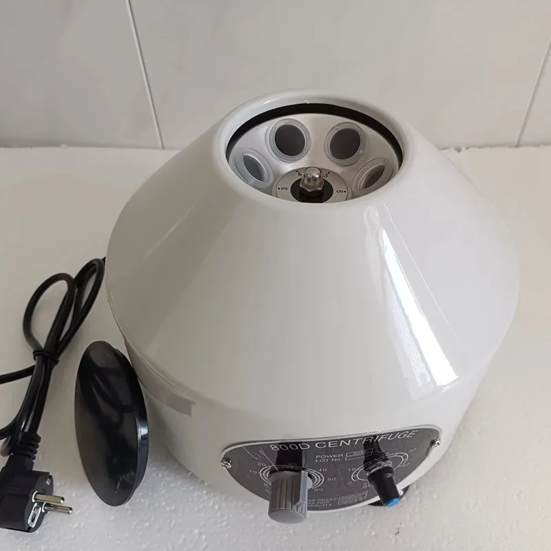 Portable Medical Electric Mini Low Speed Centrifuge Machine for Lab 800D Centrif