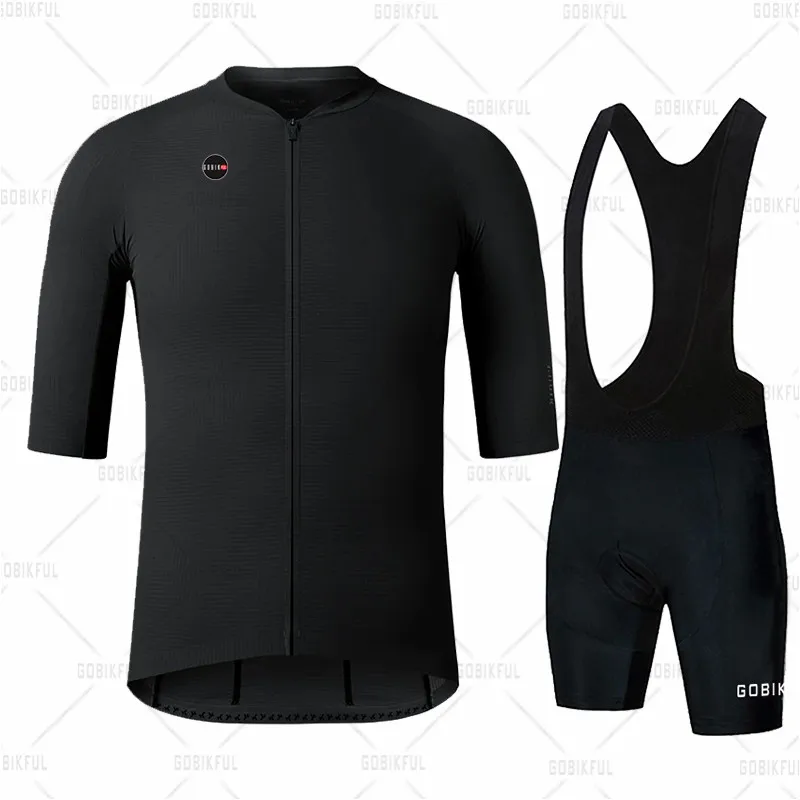 Gobikful Men's Cycling Clothing Set White Mountain Bike Uniform Summer Road Bike T-Shirts MTB Ciclismo cycling jersey cycling shirt cycling suit cycling jersey set