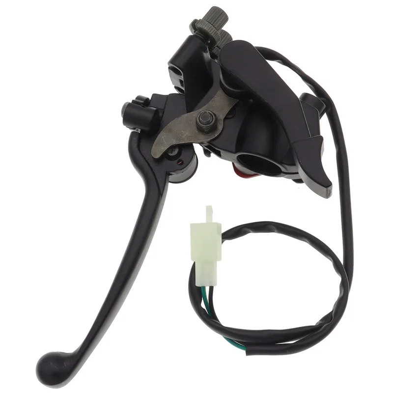 Double Brake Handlebar Thumb Controller Switch Throttle Lever Brake Lever Assembly 50 70 90cc 110cc 125cc 250CC ATV Quad Bike
