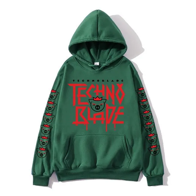 thumbnail image 1 of Sudadera con capucha del juego Dream SMP, ropa para niñas, Technoblade Merch, sudadera con gráficos divertidos, unisex, dibujos animados kawaii, sudaderas para niños, 1 of 5