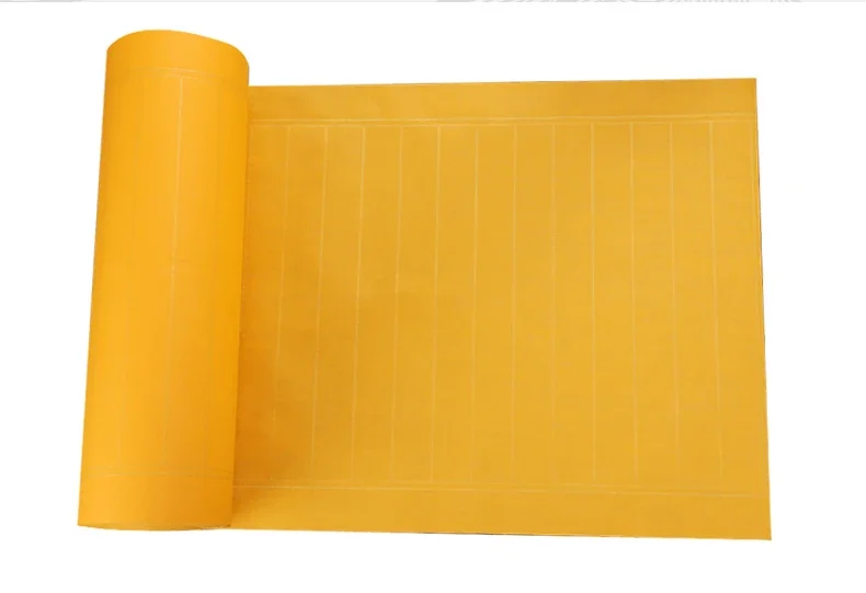 Rollende quadratische Gitter Xuan-Papier Kalligraphie Gitter halbreifes Reispapier Papel Arroz Anfänger Pinselstift Schreibübungspapier – Detail 3