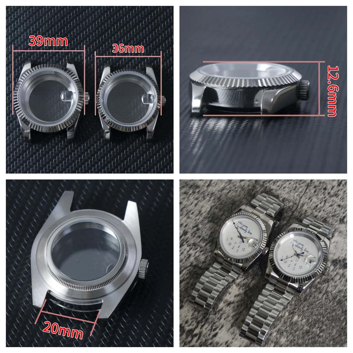 NH35 Watch Case Fit NH35 NH36 NH38 Movement 36MM/39MM