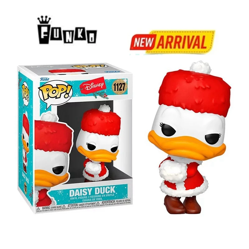 2024 New Funko Pop Disney Series Daisy Duck Marsarida #1127 Vinyl Action Figure Model Toys For Gifts