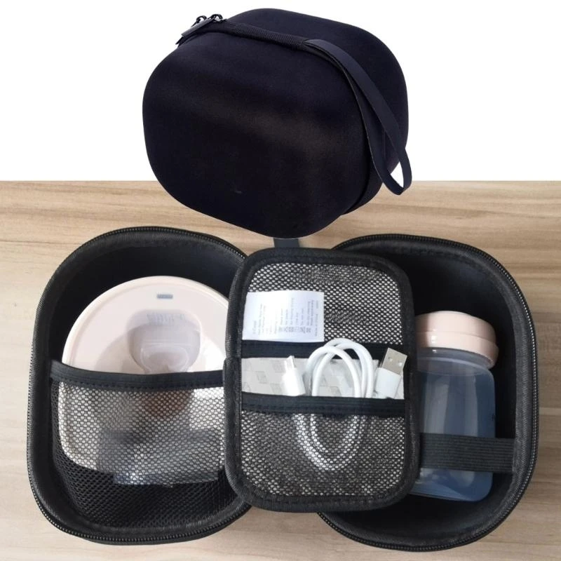 thumbnail image 2 of Protective Carrying Case Travel Storage Bag For Wearable Electric Breast Pumps 2 of 11