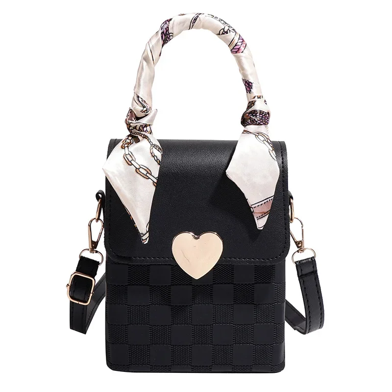 Western Style Small Crossbody Bag Fresh Scarves Handbag Popular New Autumn Messenger Shoulder Bag Luxury Brand Shoulder Bag