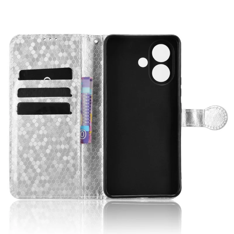 Deluxe Leather Magnetic Flip Cover with Lanyard and Wallet Stand Function
