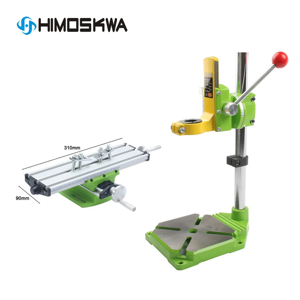 Soporte de prensa de eléctrico, mesa para taladros, abrazadera de banco de trabajo para 35, 43mm, 0, amarillo, verde|Accesorios para herramientas eléctricas| - AliExpress