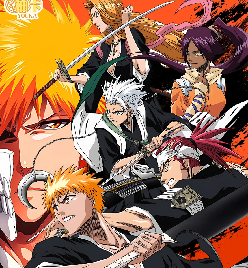 Nuova Carta Bleach: La Battaglia Definitiva - Guerra del Sangue del Millennio, Carta Flash 3D Colorata Rara Edizione Limitata, Carte da Collezione per Giochi di Carte - immagine 2