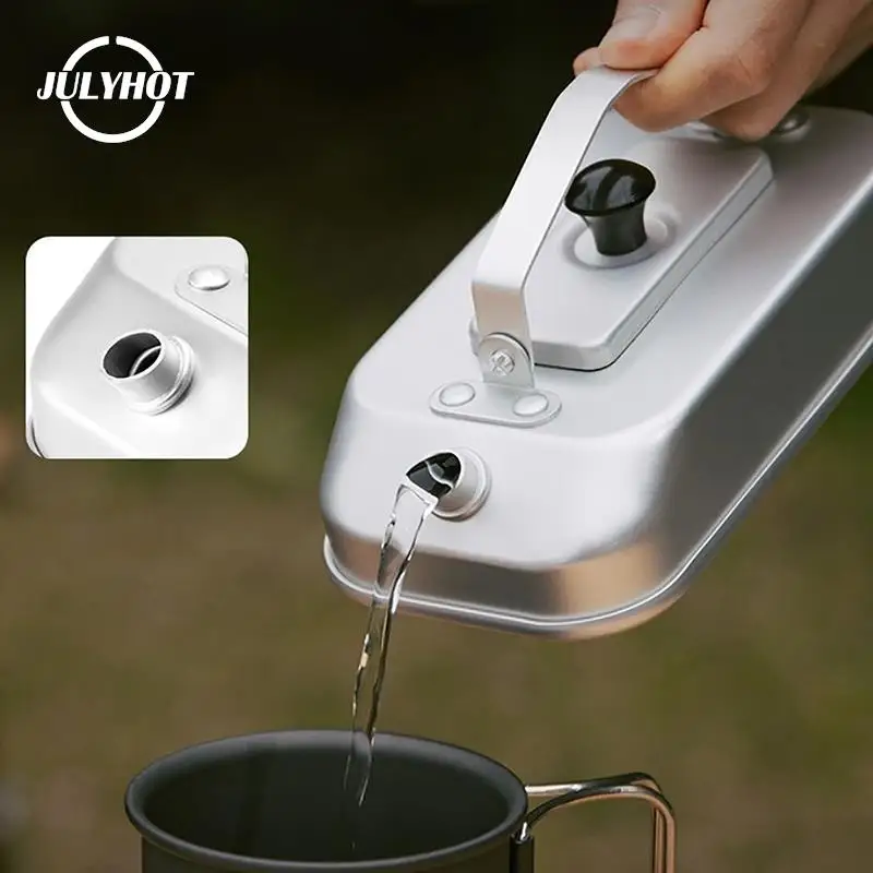 03LPortableAluminumAlloyBoilWaterKettleWithHandleCamping