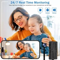 Mini caméra de sécurité à domicile avec détection de mouvement, micro caméscope, télécommande, enregistreur vidéo, HD 1080P, WiFi, IP, P2P, technologie de bricolage 4