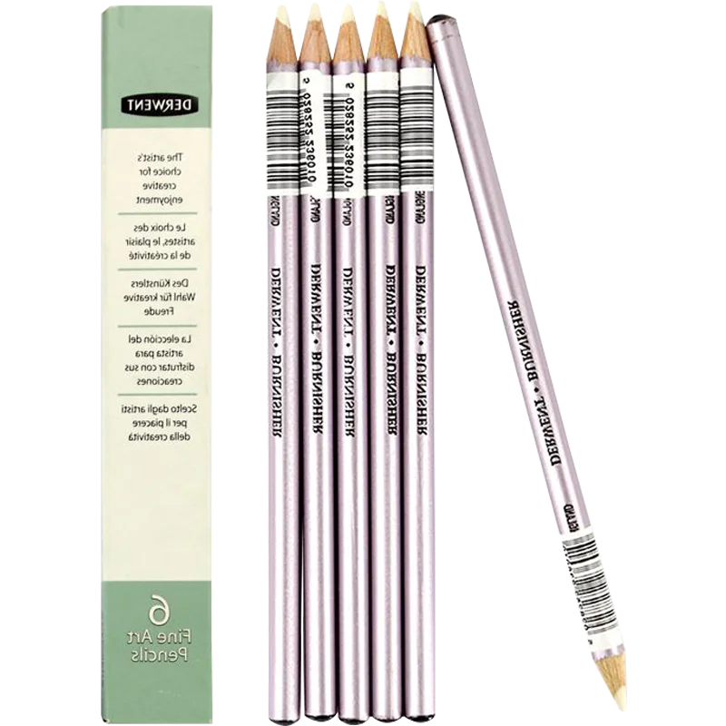 KALOUR Colorless Blender and Burnisher Pencils Set,Non-pigmented, Wax Based  Pencil,perfect for Blending Softening Edges,ideal for Colored Pencils,Art