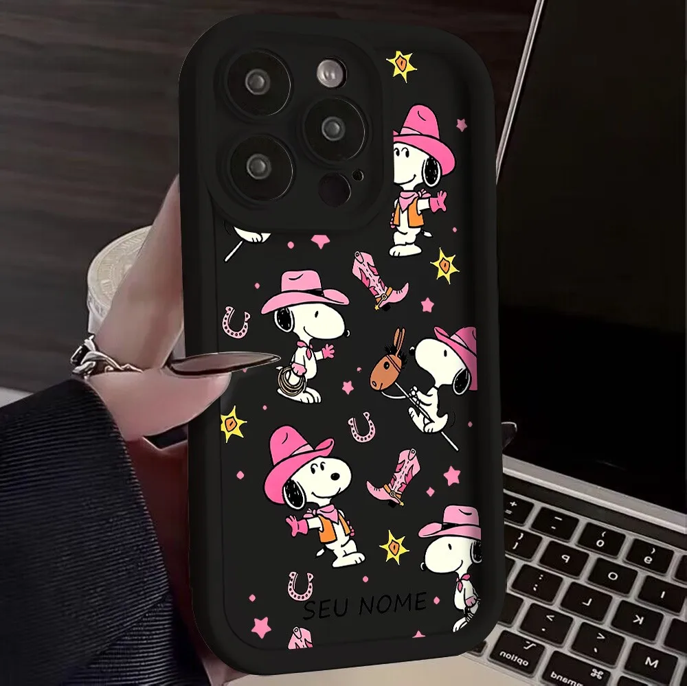 Cute Cartoon S-Snoopys Phone Case | Stylish & Durable Back Cover