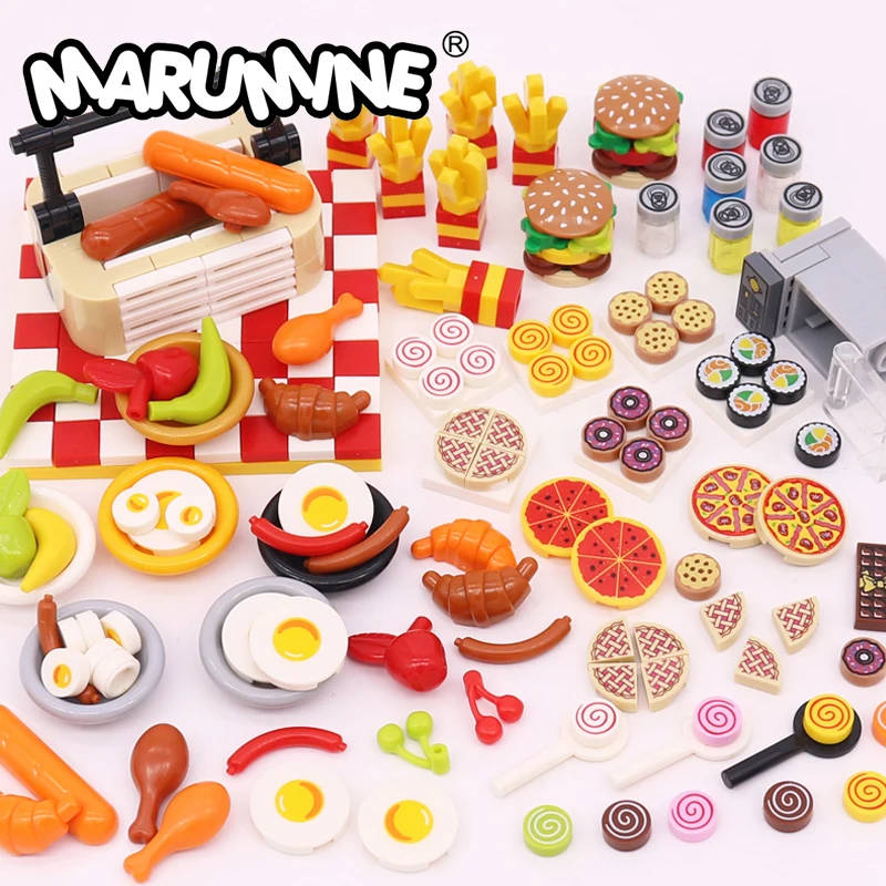 Mini Food Building Blocks - Kitchen Accessories