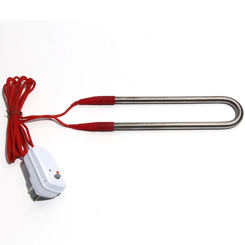 220V 2KW Water Heater Element Electric Submersible Heating Pipe Fully  Sealed 201SUS for Bucket/Bath Barrel - AliExpress
