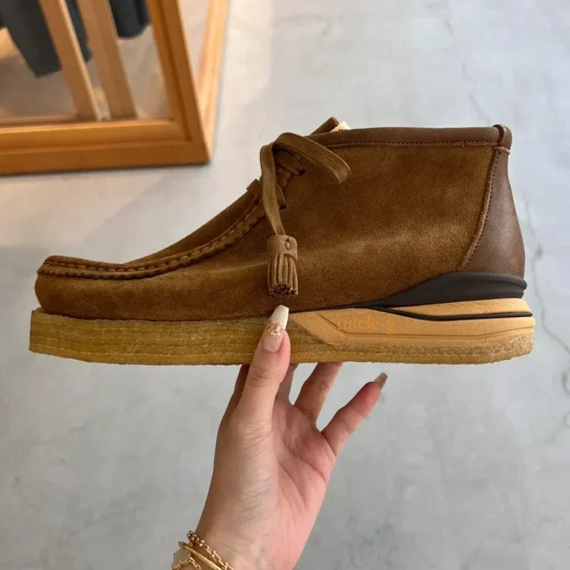 2024aw 하이 스트리트 VISVIM 남성 캐주얼 신발 남성 패션 스니커즈 남성 가죽 신발 남성용 캐주얼 스니커즈