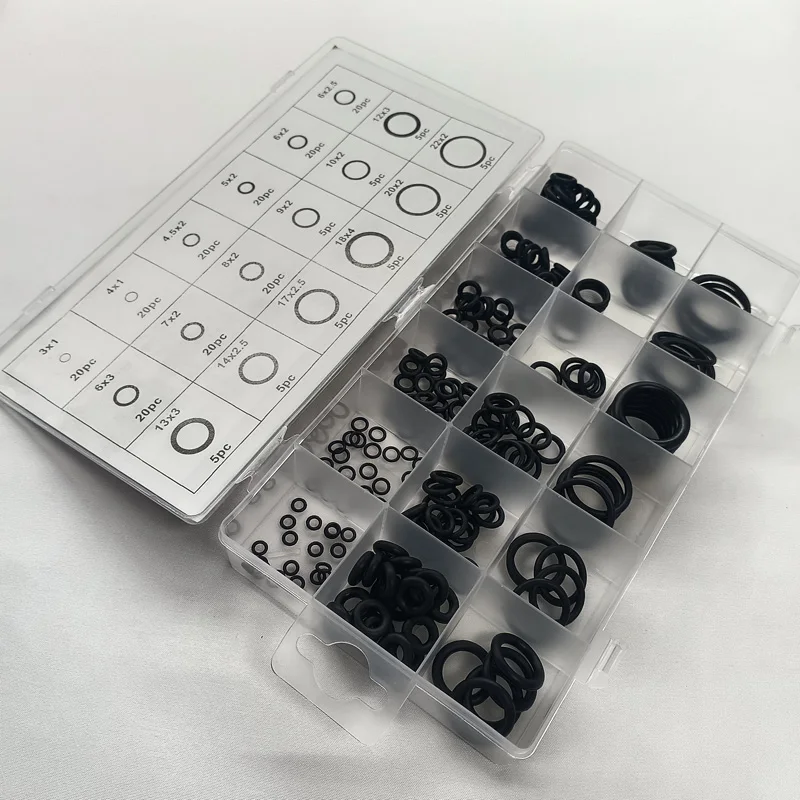 Rubber O Rings Set Gaskets Seal Nitrile Rubber Bands High Pressure Repair Kit Sealing Elastic