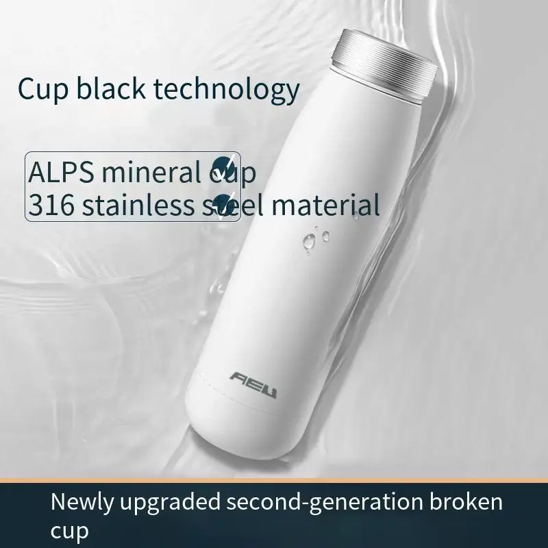 

316 Stainless Steel Weak Alkaline Water Bottle，Energy Bottle Improve PH to 7