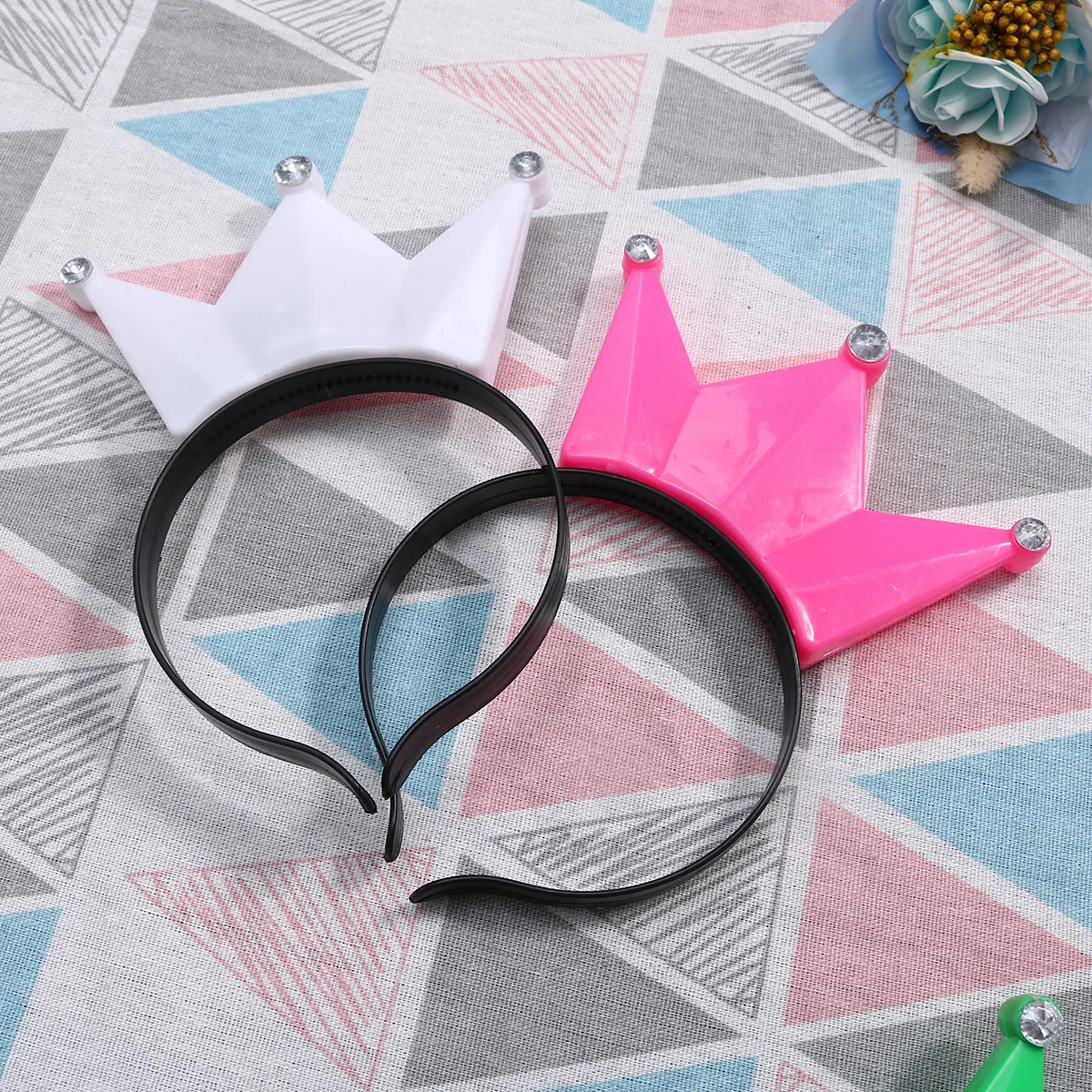 

12 Pcs Pricess LED Hair Hoop Party Favors Headsets Christmas Headband for Kids Child