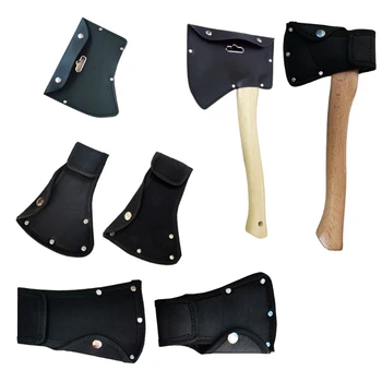 Axes Heads Sheaths Handmade Protectors Case Light Weight Camping Axes Heads Sheaths Waist Hangings Bag for Outdoor Work