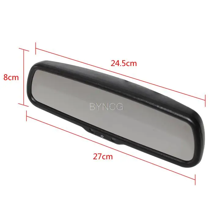 Car Display Monitor 4.3 inch TFT LCD Parking Rearview Mirror For VW etc