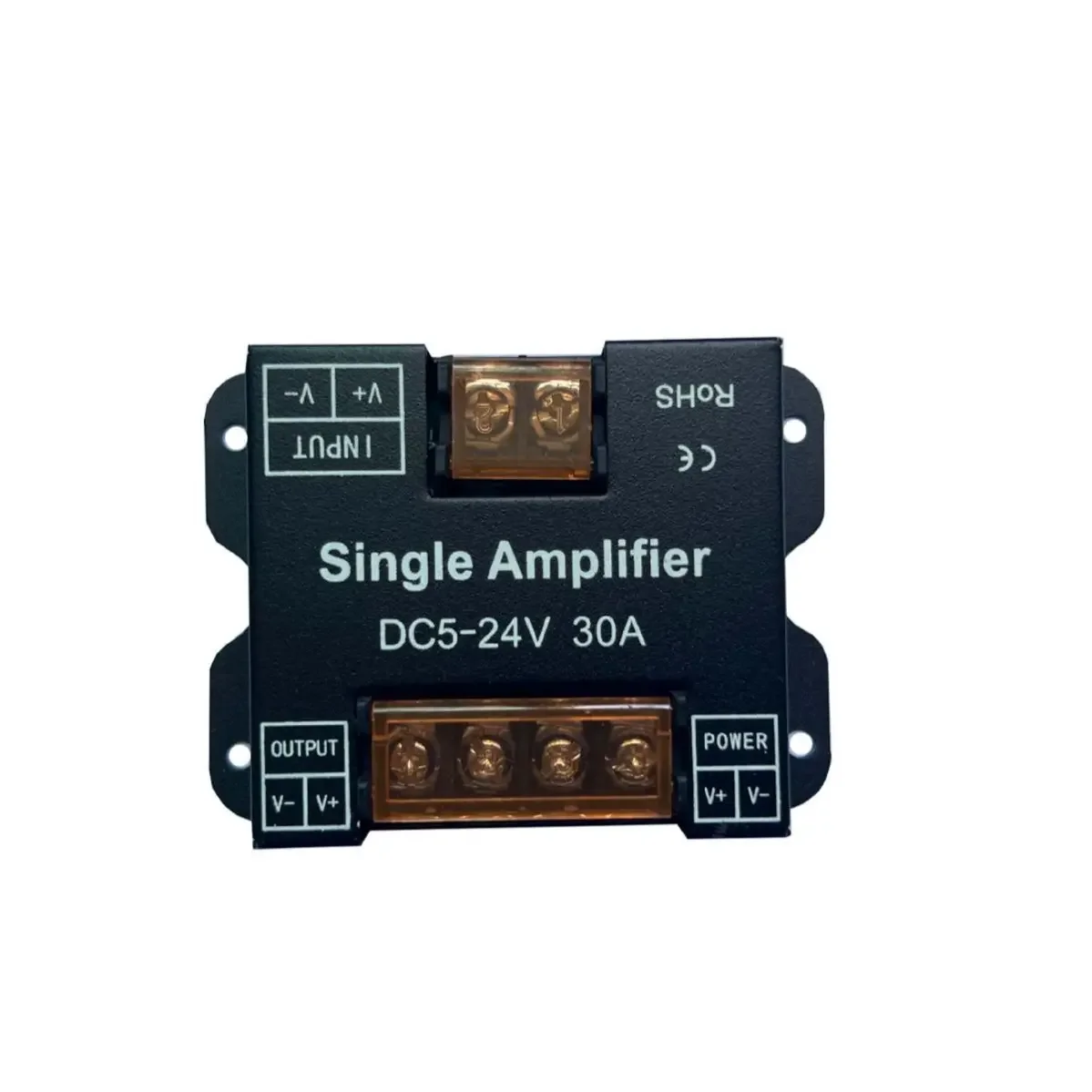 30A amplifier LED controller, monochrome strip light with module LED signal amplifier