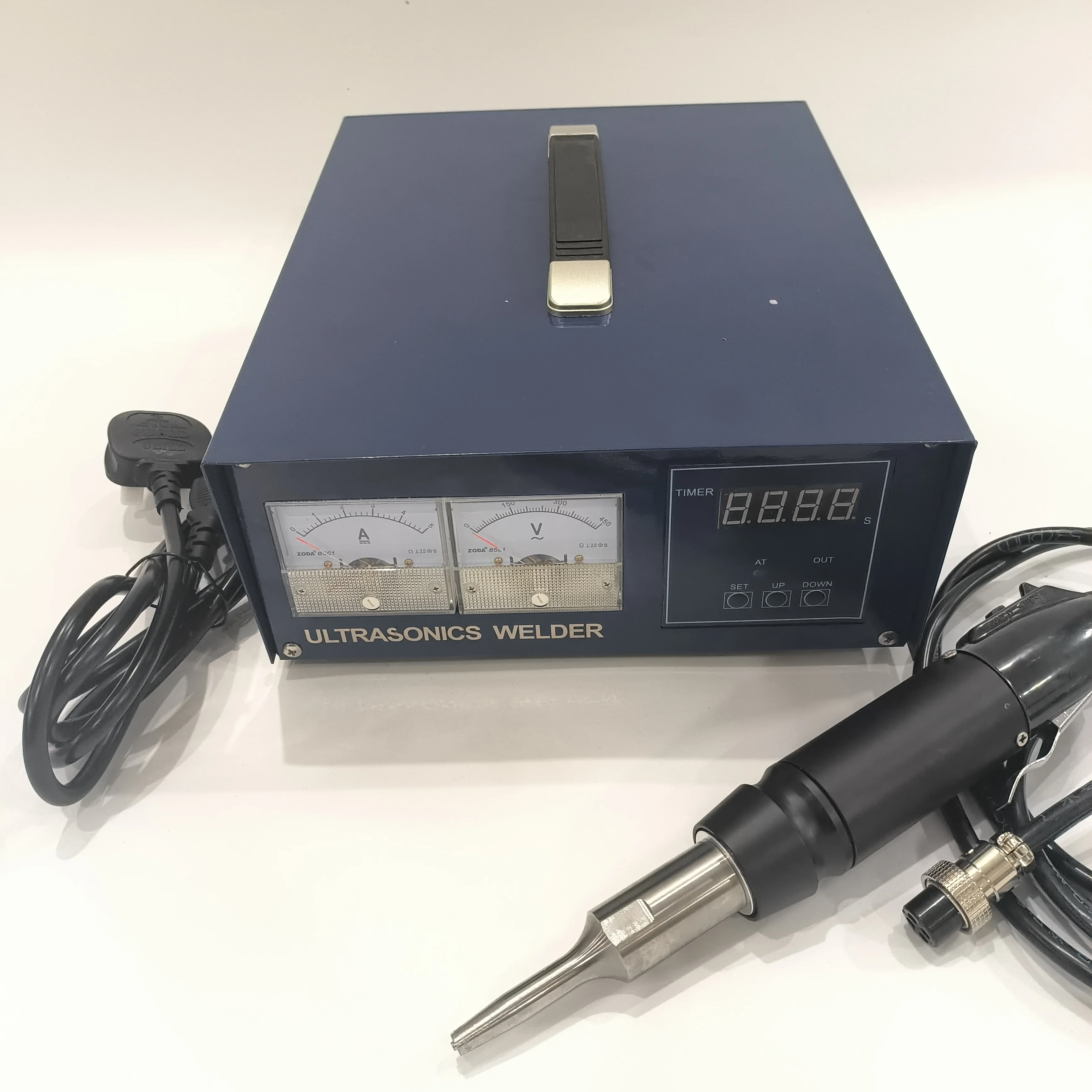 500W Ultrasonic Plastic Spot Welder PP,ABS,AS,PS,nylon Welding Machine for Collecting Eggs Belt Manure Belt Farm Conveyor etc... 3