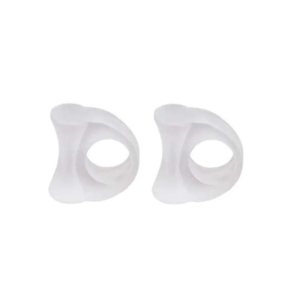 2pcs Toe Ring Correction Of Hallux Valgus Toe Separator Nursing Pad Foot Care Orthopedic Adjuster Big Toe Separator