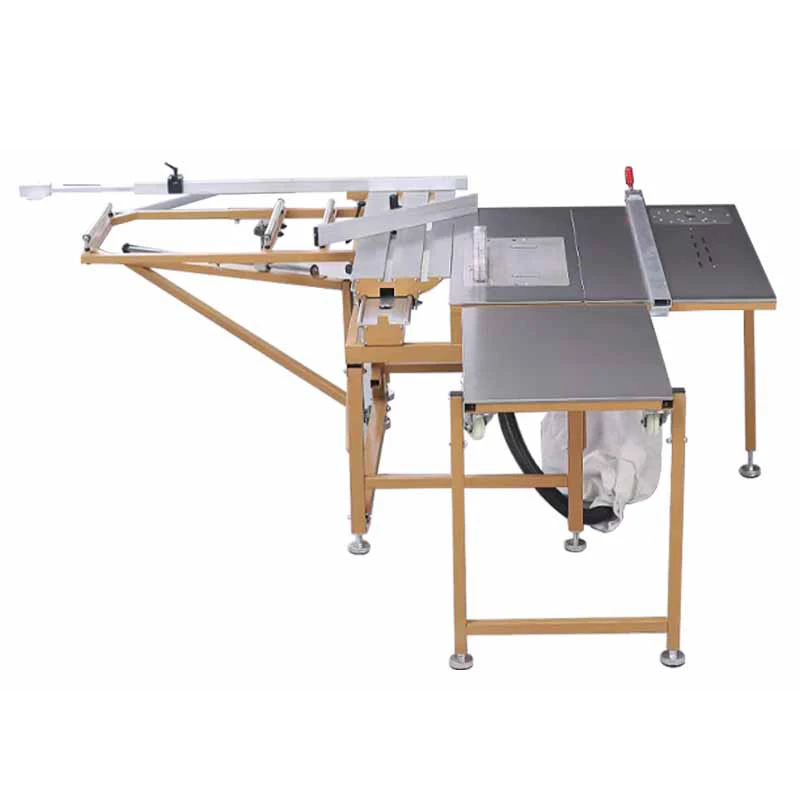 Multifunctional Folding Woodworking Portable mini sliding table panel saw 45-90 degrees Cutting machine