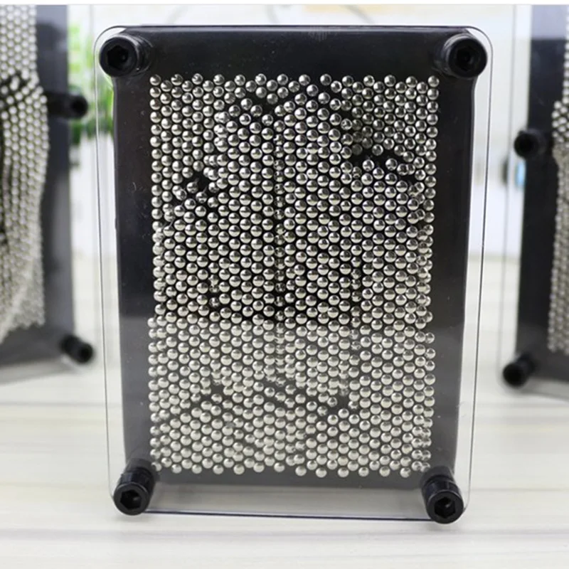 3D Metal Clone Needle Handprint Model Creative Novel Toy Decorative Ornaments Multifunctional Magic Needle Painting Toys