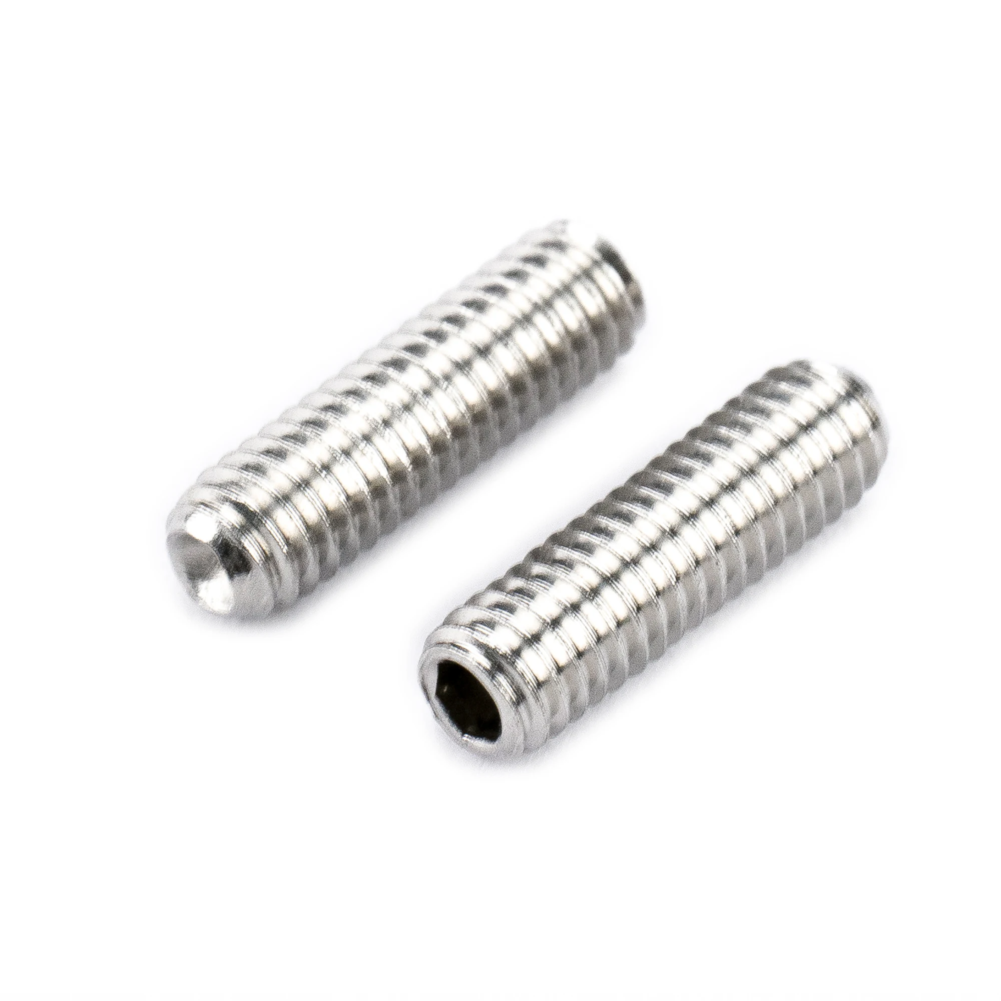 Musiclily Pro metrische Sattelhohenverstellschrauben aus Edelstahl/Stahl für importierte E-Gitarre, Bass, Brücke (12er-Set) – Detail 10