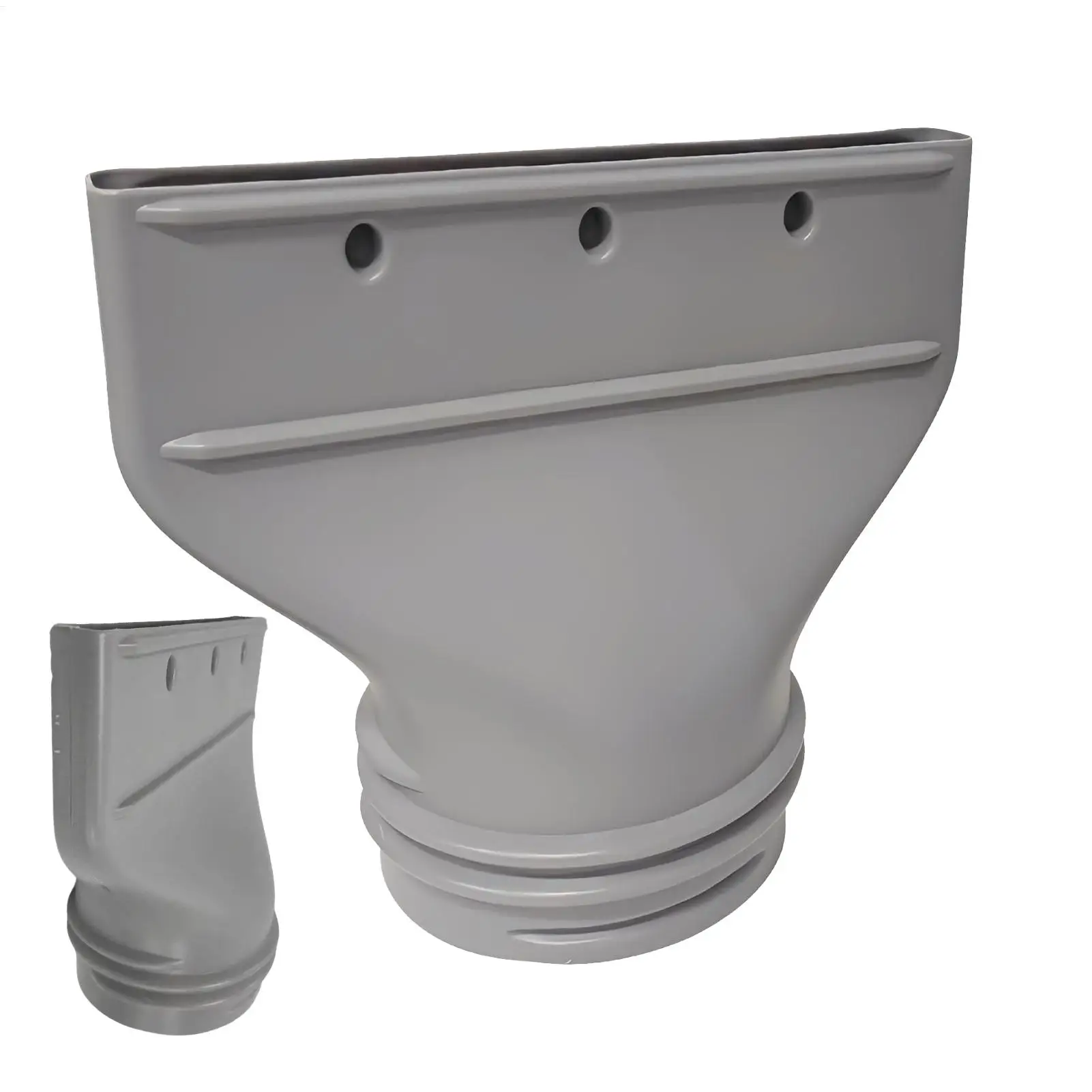 Kit de ventilation de fenêtre de climatiseur Portable, coupleur de tuyau d'échappement AC pour adaptateur de Joint de tuyau de 130mm/150mm de diamètre, tuyau d'extension 1.5m 1