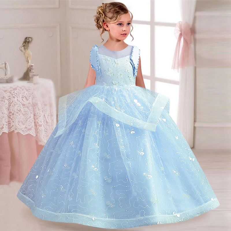 Luxury Prom Dress For Kids Birthday Girls Age 3 11 12 13 14 Year Child  Formal Evening Dresses Long Graduation Party Ball Gowns - Girls Party  Dresses - AliExpress