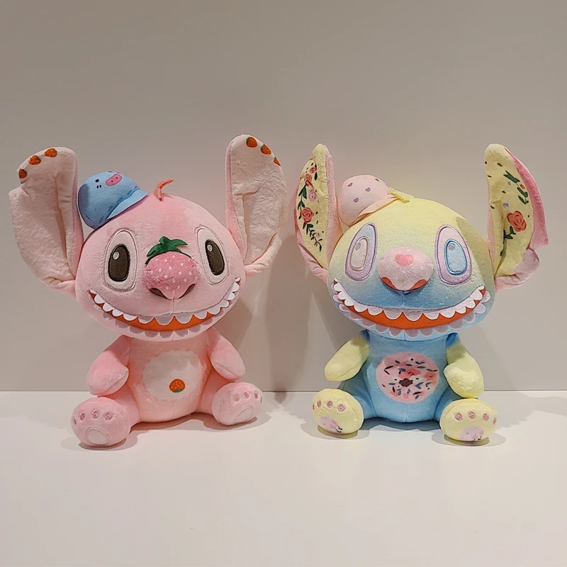 20cm Disney Printing Stitch Plush Dolls Anime Cute Cartoon Toy Lilo and Stitch Kawaii Plushie Stuffed Toys Birthday Gift for Kid 2