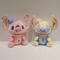 20cm Disney Printing Stitch Plush Dolls Anime Cute Cartoon Toy Lilo and Stitch Kawaii Plushie Stuffed Toys Birthday Gift for Kid 2