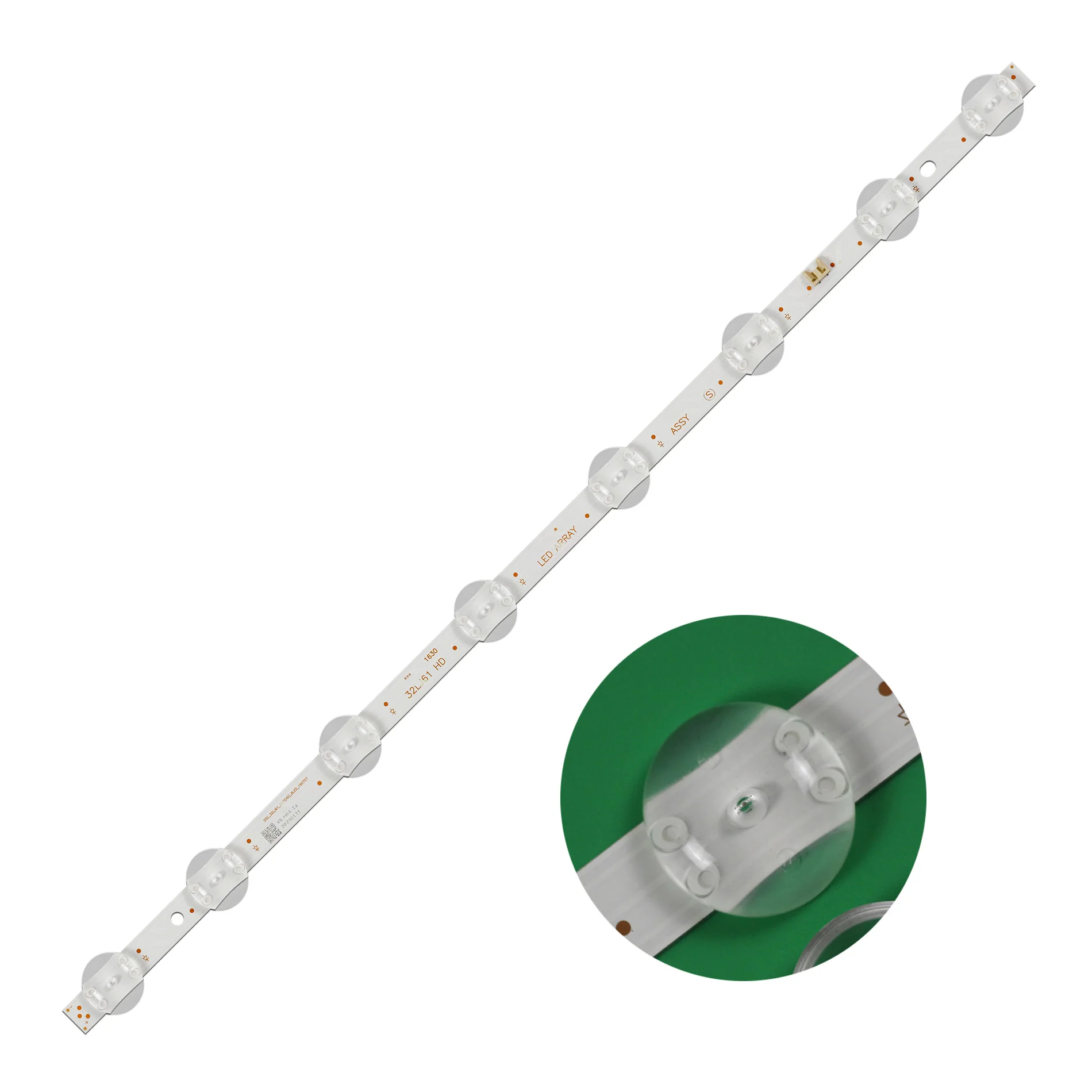 Tira de Retroiluminação Led para 32lk510bpld 32lk510pld 32lj510b 32lj510b 32lj510b-za 32lk610bplb 32lk615bpsb 19y 32lm63 8led Hc320dxn-aksl1-a14x