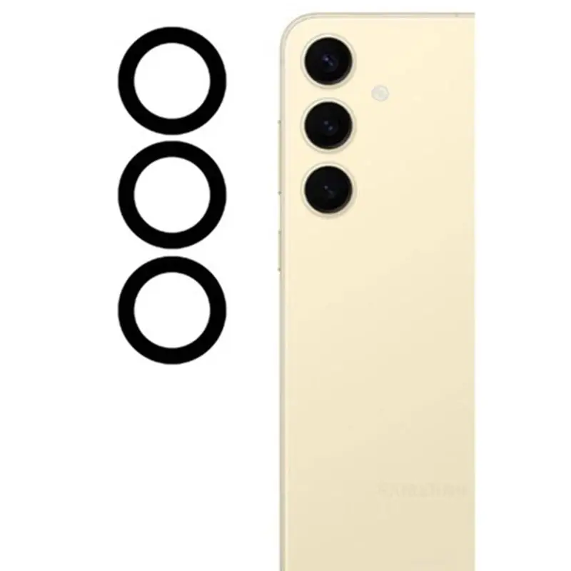 Premium Back Rear Camera Glass Lens Set with Adhesive for Repair and Replacement (10 Pieces)