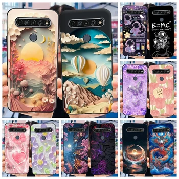 For LG K51s K41s 2020 Case LM-K510 LM-K410 Silicone Soft Slim Back Cover Fashion Phone Cases For LGK41s LGK51s Shockproof Fundas