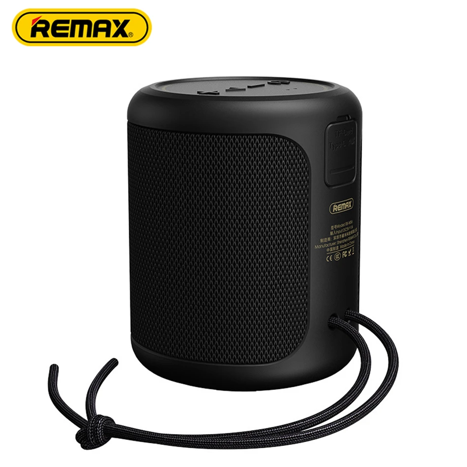 Remax RB-M56 Dynamic Wireless Speaker BT5.0 Waterpoof Bass Speaker Protable Car Outdoor Bluetooth Support Musicbox TF Card AUX party speaker