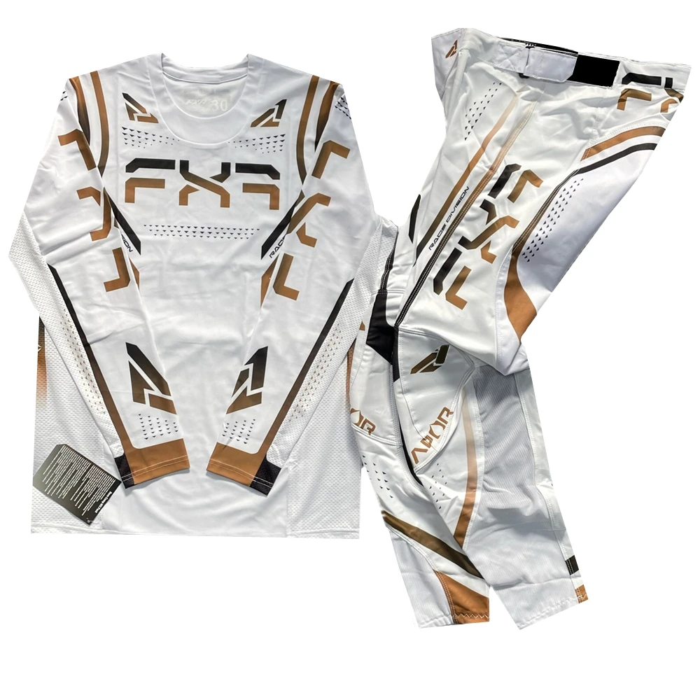 FXR off-road vehicle suit riding suit set men's breathable off-road motorcycle racing customization motocross gear set