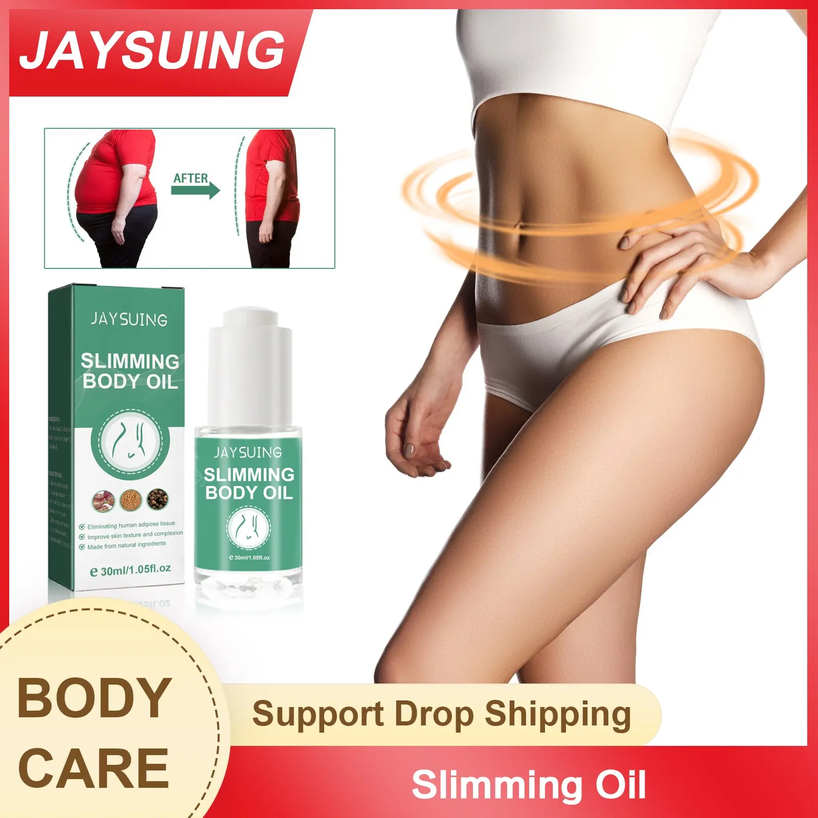 

Slimming Oil Fat Burning Remove Belly Thigh Fat Firming Lifting Cellulite Removal Body Shaping Massage Weight Loss Essential Oil