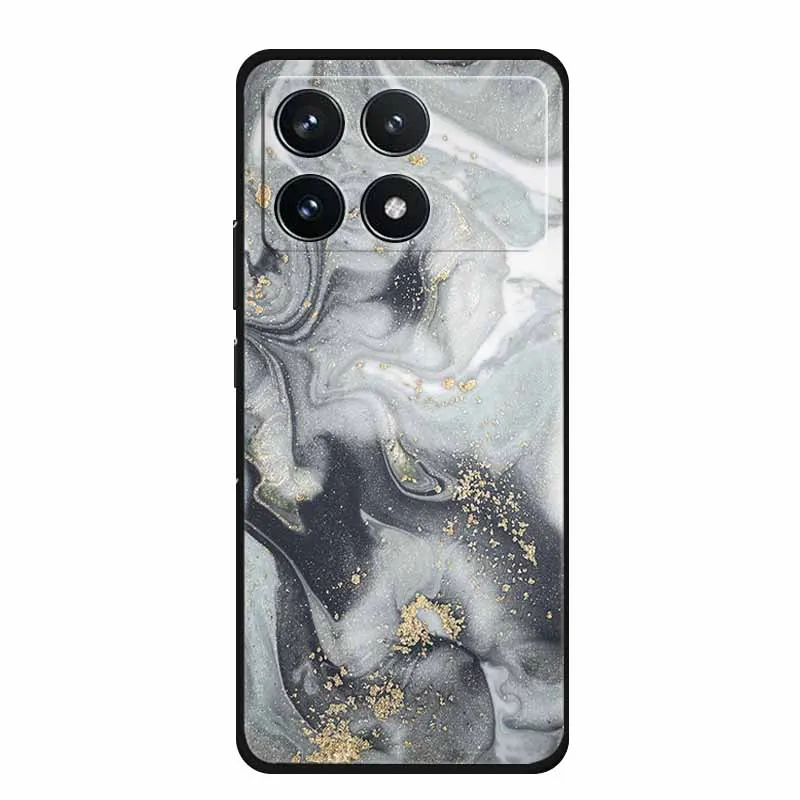 Silicone TPU Soft Shockproof Phone Case - Black