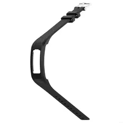 Waterproof Silicone Sports Strap - Soft Bracelet Wristband (Black)