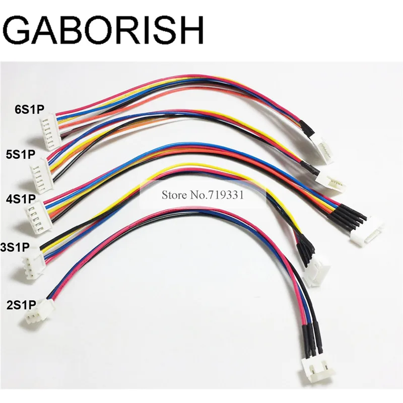 5Pcs Lipo Balance Extension Lead Kabel JST XH 2S 3S 4S 5S 6S turnigy