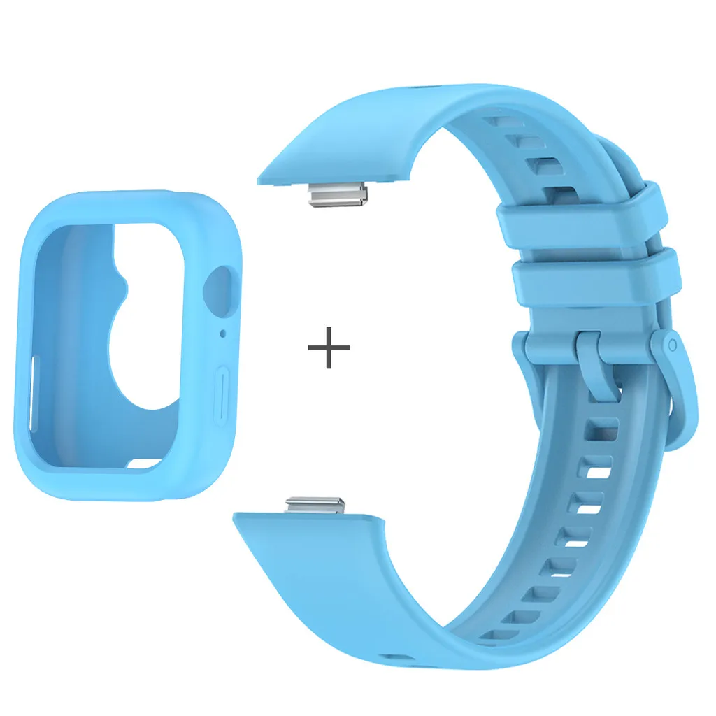 Silicone Case and Band Set with Protector Cover
