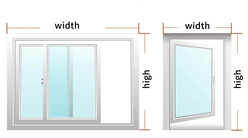 Description Picture 2 of itemInvisible Window screen Mosquito Net Household Self Adhesive Suction Cup Magnetic Window Mesh Mosquito Net magnetic screen door