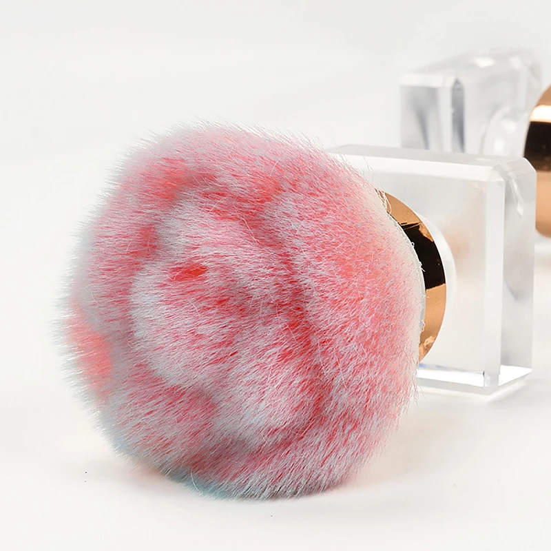 1Pcs Nail Dust Cleaning Brush with Box